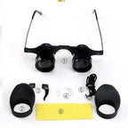 Shimmer Night Vision Binoculars Glasses Hands - Free 10X Starlight Optics Night Fishing BAK4 Anti - Glare - GiftMira