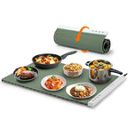 Silicone Heating Mat for Food Warming Trays | Rollable Party Buffet Warmer - GiftMira