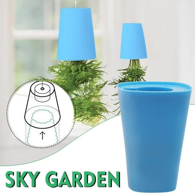 Sky Garden - Upside - Down Plant Flower Pot Hanging Planter - GiftMira