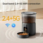 Smart Pet Camera with Treat Dispenser — 1080P HD Wi - Fi Dog Cat Monitor, 2 - Way Audio, Night Vision - GiftMira