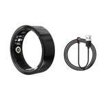 Smart Ring Activity Tracker NFC – Sleep Fitness Tracker Ring, IP68 Waterproof, HR SpO2, iOS Android - GiftMira