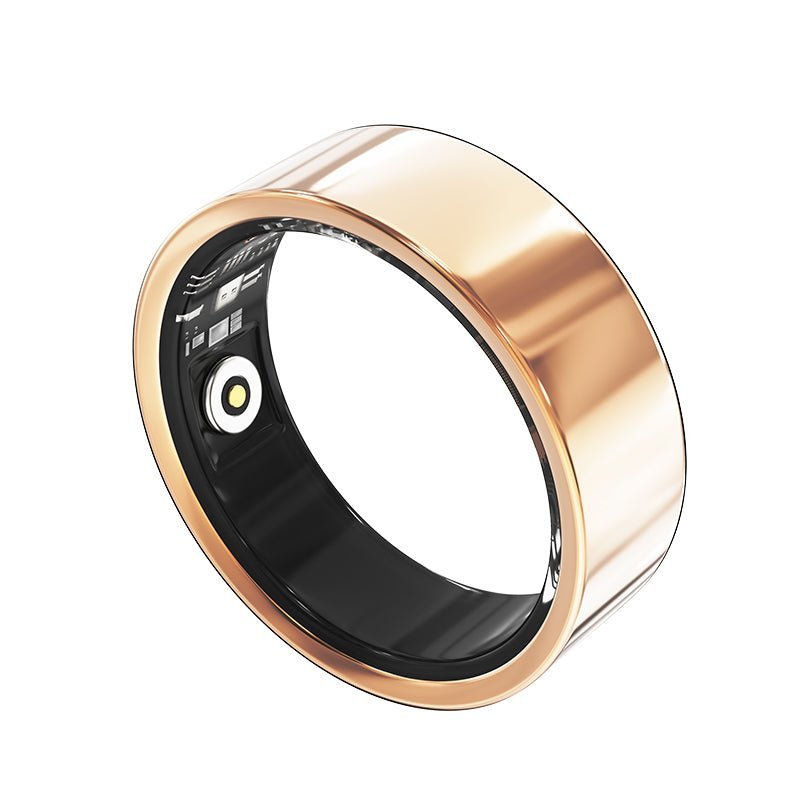 Smart Ring Activity Tracker NFC – Sleep Fitness Tracker Ring, IP68 Waterproof, HR SpO2, iOS Android - GiftMira
