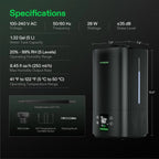 Smart WiFi Plant Humidifier 5L Auto Humidity Sensor App Control Gift for Plant Lovers Houseplants - GiftMira