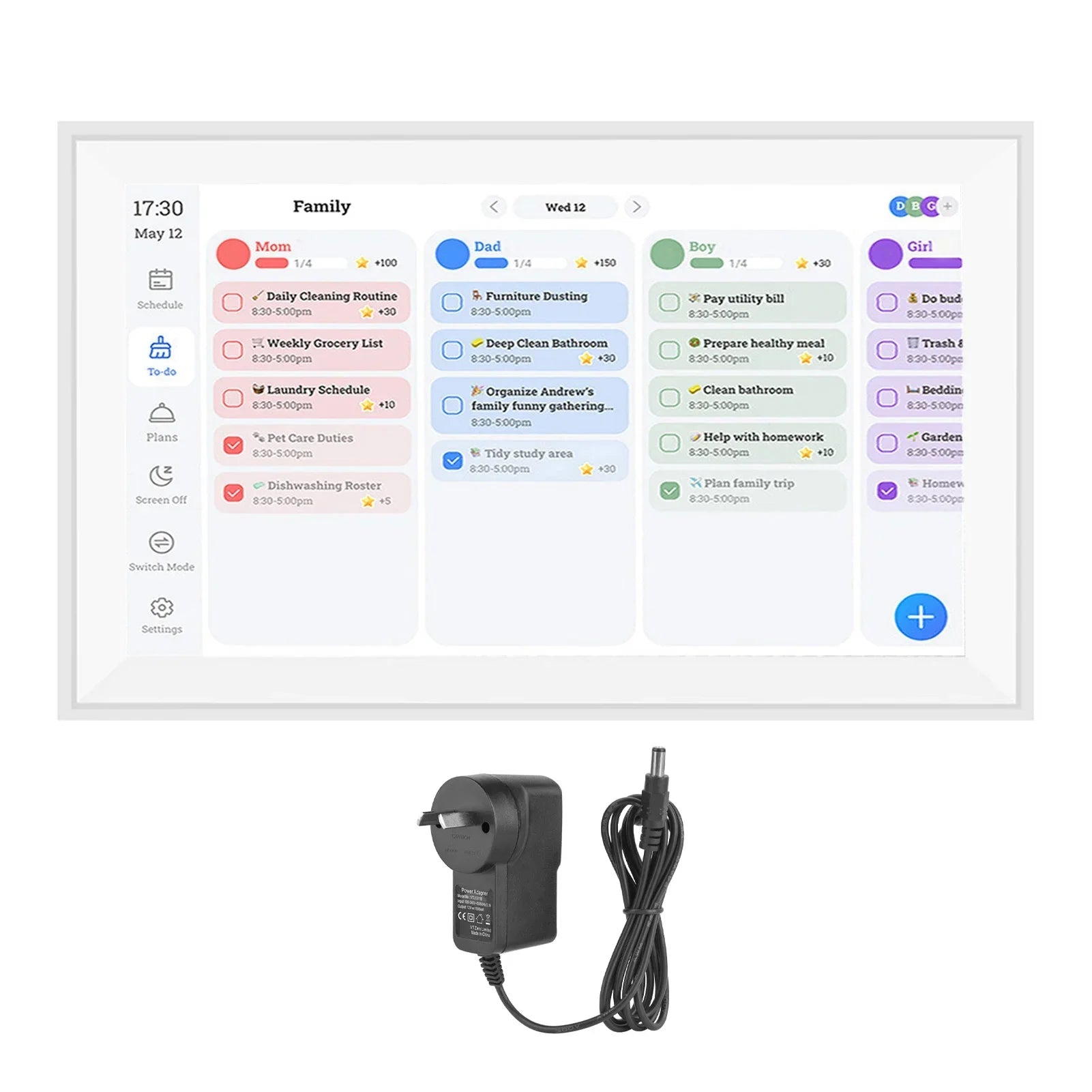 SmartHub 15.6 - Inch Digital Family Calendar | The 2026 Home Command Center - GiftMira