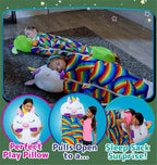 SnuggleNap Kids Camping Sleeping Bag | The Ultimate Sleepover &amp; Nap Companion - GiftMira