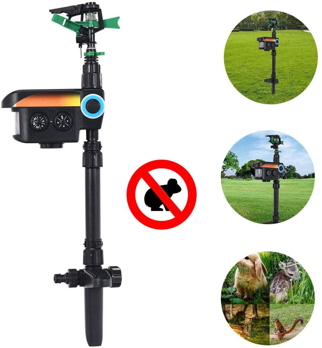 Solar - Powered Motion - Activated Animal Repellent | Humanely Guard Your Garden - GiftMira