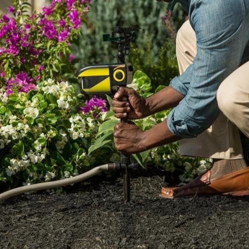 Solar - Powered Motion - Activated Animal Repellent | Humanely Guard Your Garden - GiftMira