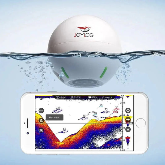 SonarPro: Smart Sonar Fish Finder, Rechargeable Wireless Sensor, 40M Water Depth Echo Sounder for Bait Boat and Carp Fishing - GiftMira