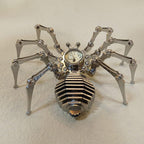 Steampunk Mechanical Spider Clock Metal Desk Sculpture - GiftMira