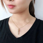 Sterling Silver Couple Hug Necklace - Best Romantic Jewelry Gift - GiftMira