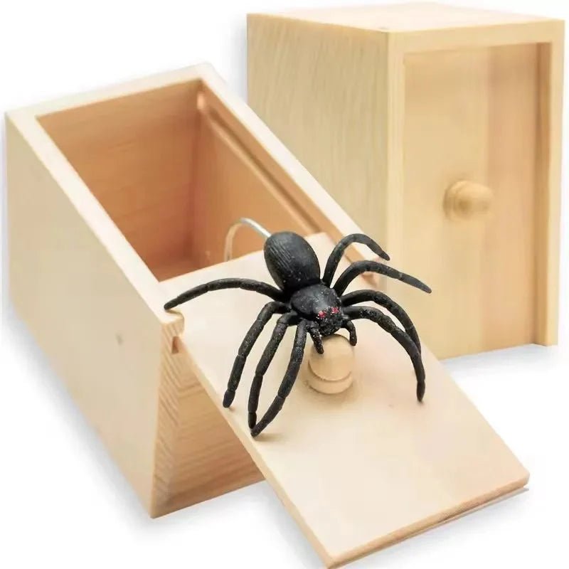 Surprise Spider Joke Box: Funny Prank Toy - GiftMira