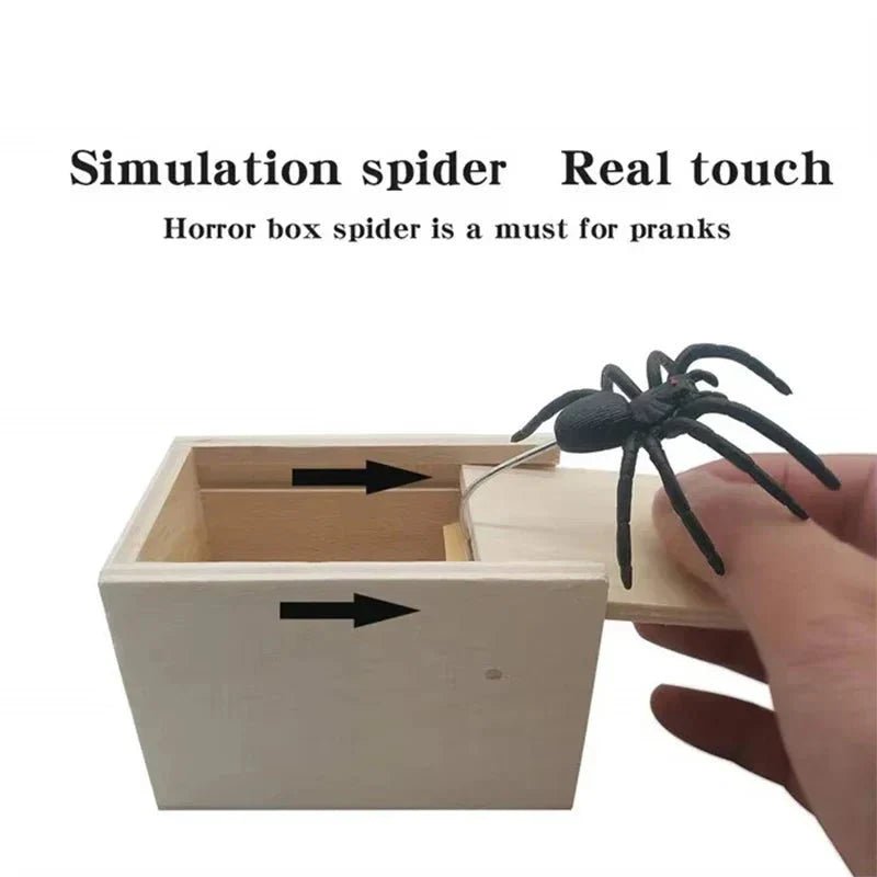 Surprise Spider Joke Box: Funny Prank Toy - GiftMira