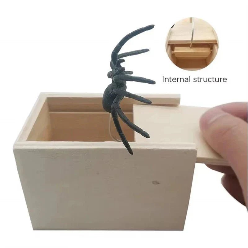 Surprise Spider Joke Box: Funny Prank Toy - GiftMira