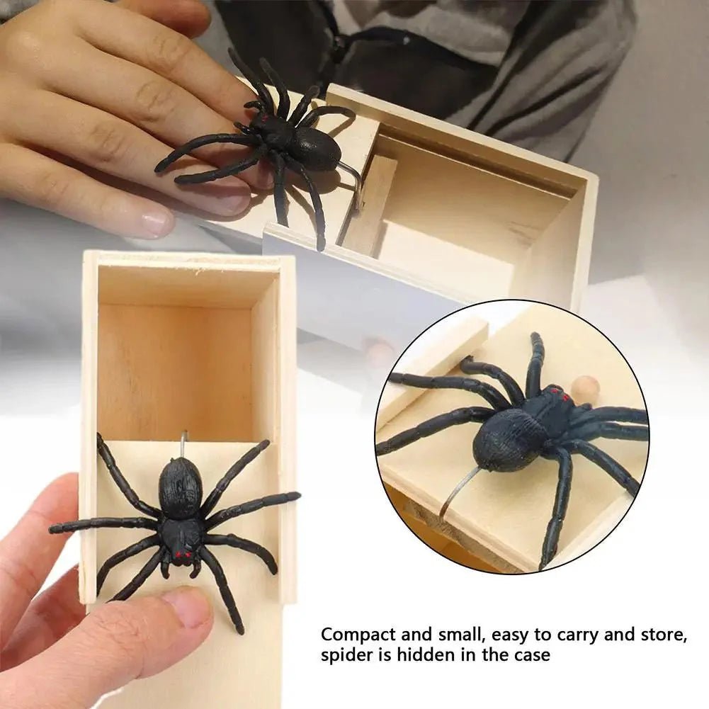 Surprise Spider Joke Box: Funny Prank Toy - GiftMira