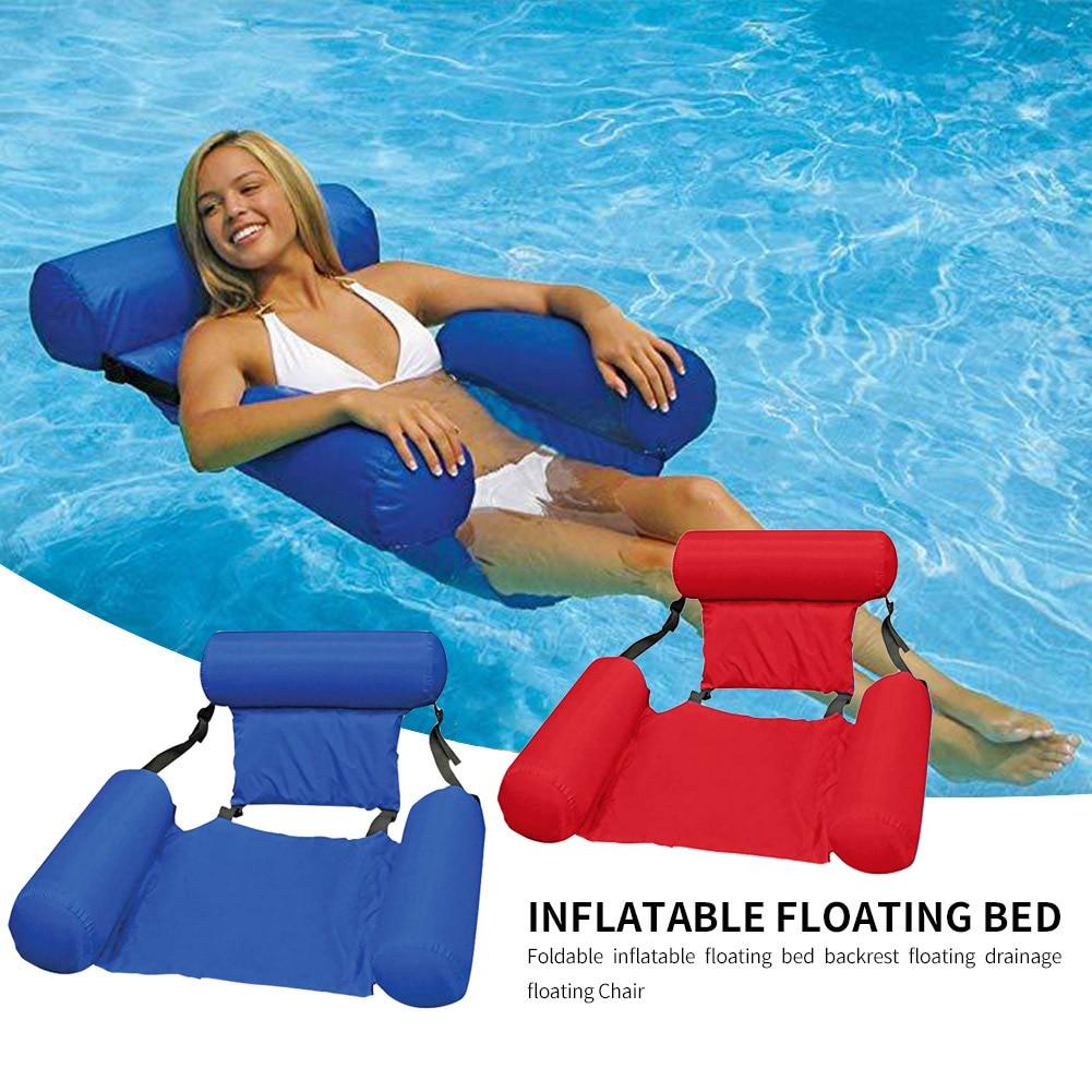 Swimming Floating Bed And Lounge Chair (Adjustable + Collapsable Chair/Bed) - GiftMira
