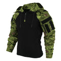 Tactical Camouflage Combat T-Shirt - Wear - Resistant Airsoft & Hunting Apparel - GiftMira