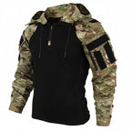 Tactical Camouflage Combat T-Shirt - Wear - Resistant Airsoft & Hunting Apparel - GiftMira