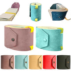 The Cash Wrap Leather Wallet – Luxury Compact Money Organizer & Fast Cash Access Holder - GiftMira