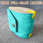 The Cash Wrap Leather Wallet – Luxury Compact Money Organizer & Fast Cash Access Holder - GiftMira