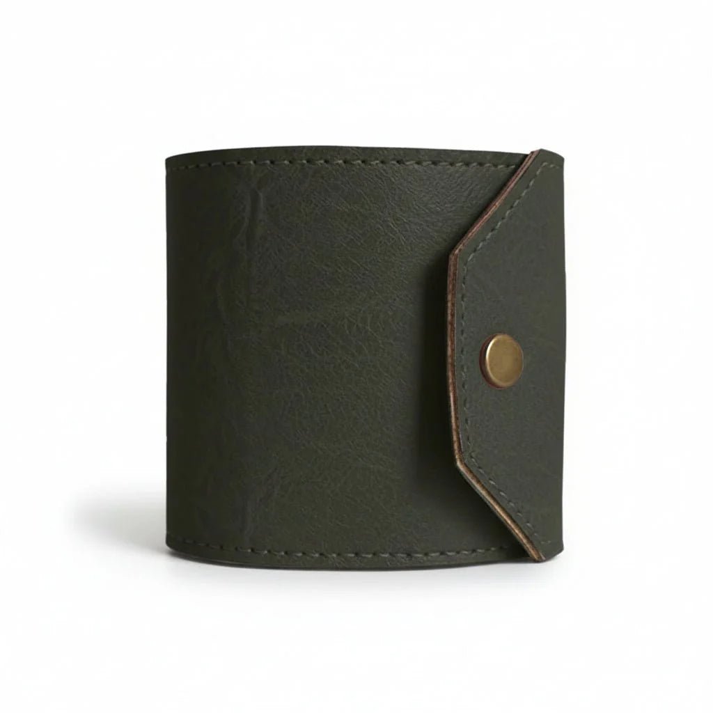 The Cash Wrap Leather Wallet – Luxury Compact Money Organizer & Fast Cash Access Holder - GiftMira