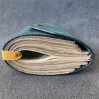 The Cash Wrap Leather Wallet – Luxury Compact Money Organizer & Fast Cash Access Holder - GiftMira