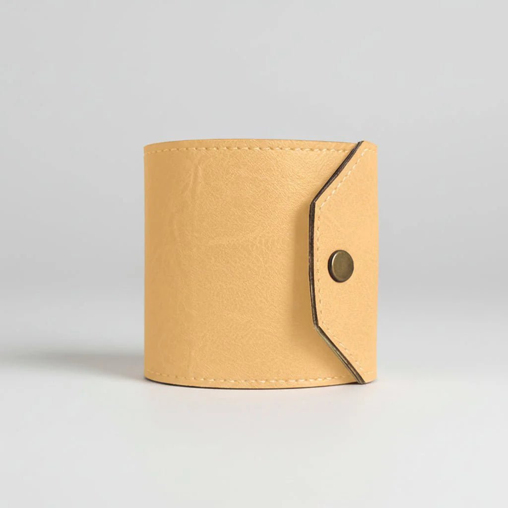 The Cash Wrap Leather Wallet – Luxury Compact Money Organizer & Fast Cash Access Holder - GiftMira