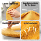 Thicker Bathroom Toilet Seat Cover Pads - Soft Warmer Toilet Seat Cushion - GiftMira