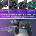 TurboGrip Wireless Gaming Controller – Hall Effect Anti - Drift, 4 Paddles, PC, Switch, Android, iOS - GiftMira