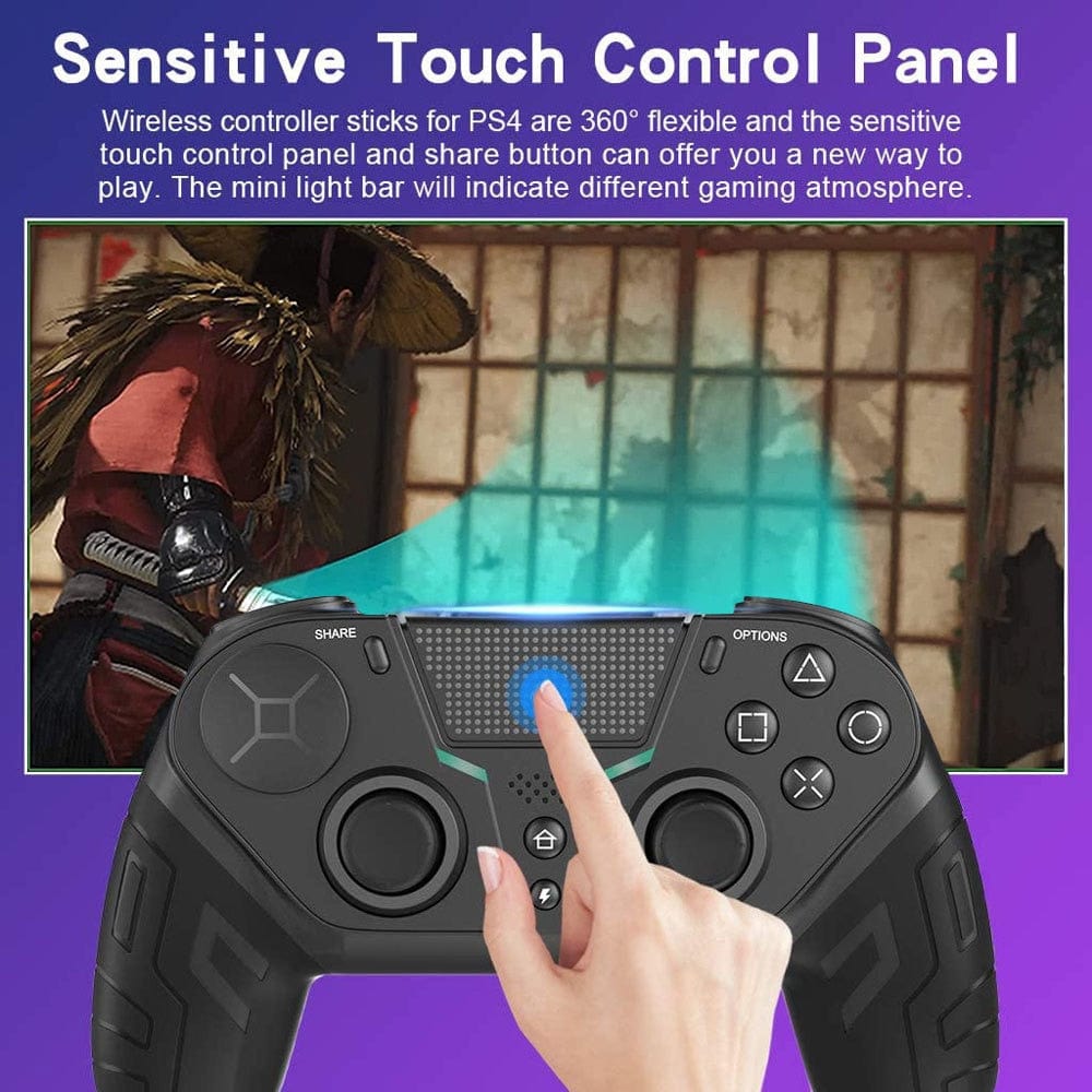 TurboGrip Wireless Gaming Controller – Hall Effect Anti - Drift, 4 Paddles, PC, Switch, Android, iOS - GiftMira