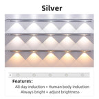 Ultra - Thin LED USB Motion Rechargeable Sensor Night Lights - GiftMira