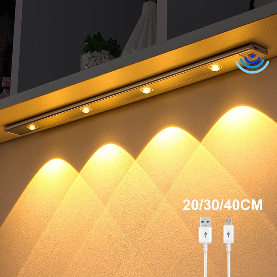 Ultra - Thin LED USB Motion Rechargeable Sensor Night Lights - GiftMira