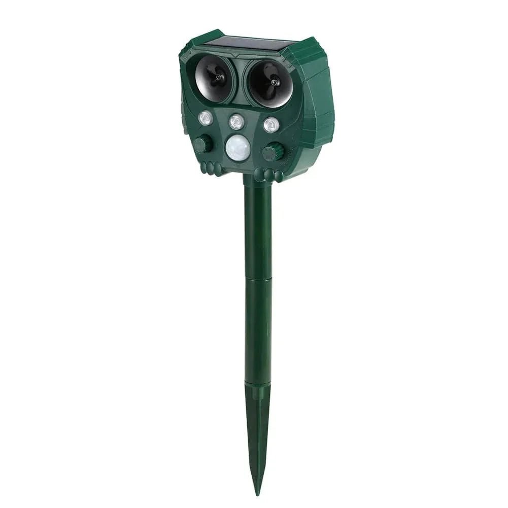 Ultrasonic Animal Solar Powered Pest Motion Activated Repeller - GiftMira