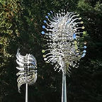 Unique And Magical Metal Windmill | Magic Metal Kinetic Sculpture - GiftMira