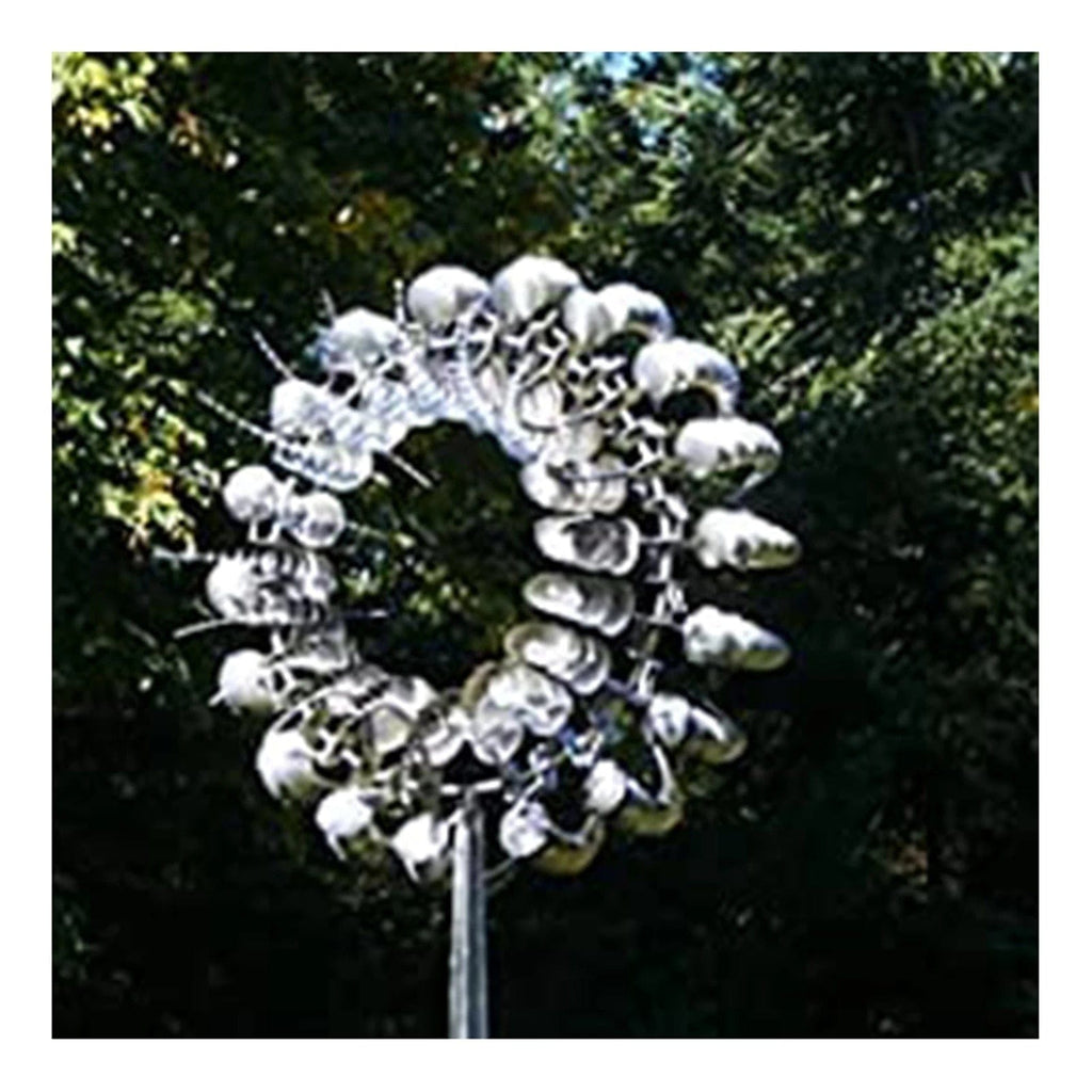 Unique And Magical Metal Windmill | Magic Metal Kinetic Sculpture - GiftMira