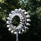 Unique And Magical Metal Windmill | Magic Metal Kinetic Sculpture - GiftMira