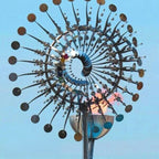 Unique And Magical Metal Windmill | Magic Metal Kinetic Sculpture - GiftMira