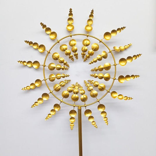 Unique And Magical Metal Windmill | Magic Metal Kinetic Sculpture - GiftMira
