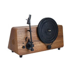 Vertical Record Player - Limited Edition Retro Vinyl Turntable Wooden Gramophone - GiftMira