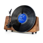 Vertical Record Player - Limited Edition Retro Vinyl Turntable Wooden Gramophone - GiftMira