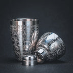 Vintage Stainless Steel Boston Cocktail Bar Shaker - GiftMira