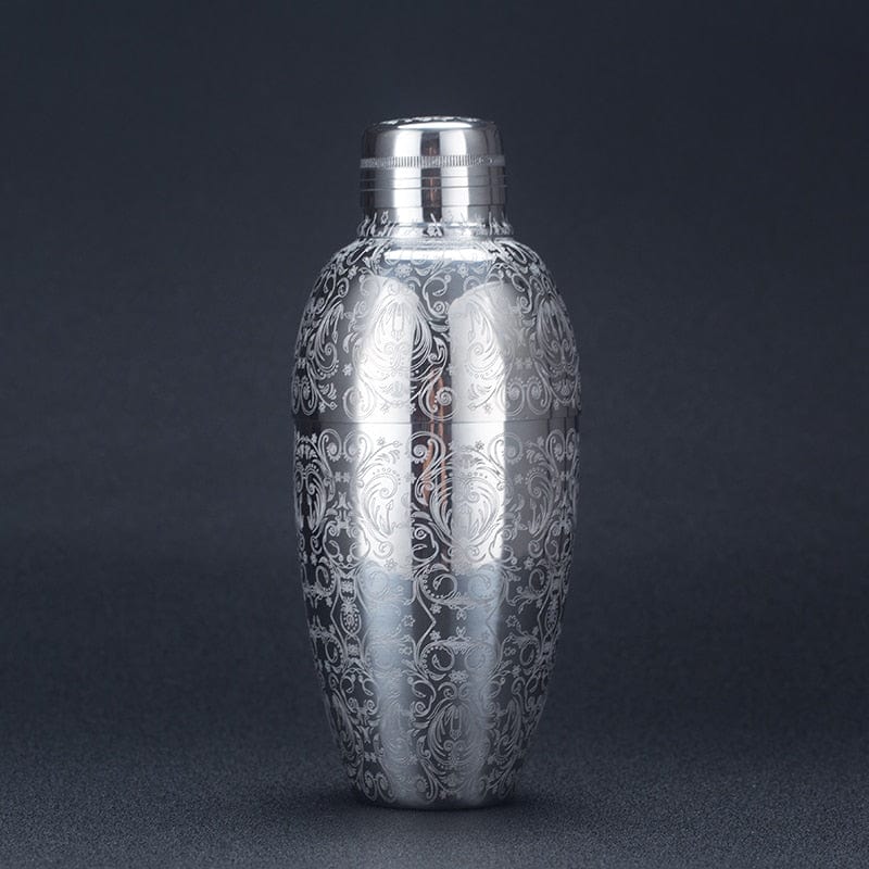 Vintage Stainless Steel Boston Cocktail Bar Shaker - GiftMira
