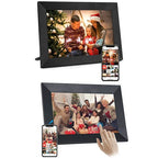 WiFi Digital Photo Frame 10 Inch – HD IPS Touch Screen 32GB Share Photos Remotely via App - GiftMira