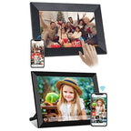 WiFi Digital Photo Frame 10 Inch – HD IPS Touch Screen 32GB Share Photos Remotely via App - GiftMira