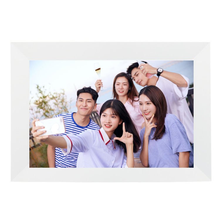 WiFi Digital Photo Frame 10 Inch – HD IPS Touch Screen 32GB Share Photos Remotely via App - GiftMira