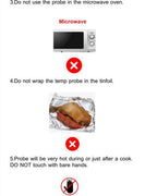 Wireless Bluetooth Meat Thermometer — Smart BBQ Probe for Grill, Smoker & Oven - GiftMira