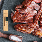 Wireless Smart Meat Thermometer — 500ft Bluetooth BBQ Probe for Grill, Smoker & Oven - GiftMira
