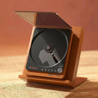 Wooden HiFi CD Player Bluetooth 5.1 SPDIF Optical USB Lossless Retro Desktop Audio No Speaker Remote - GiftMira