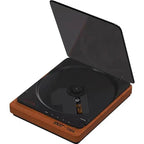 Wooden HiFi CD Player Bluetooth 5.1 SPDIF Optical USB Lossless Retro Desktop Audio No Speaker Remote - GiftMira