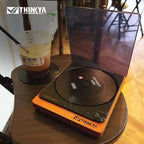 Wooden HiFi CD Player Bluetooth 5.1 SPDIF Optical USB Lossless Retro Desktop Audio No Speaker Remote - GiftMira
